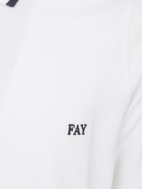 26SS 페이 폴로 티셔츠 NPMB252140S TDWB001 White - FAY