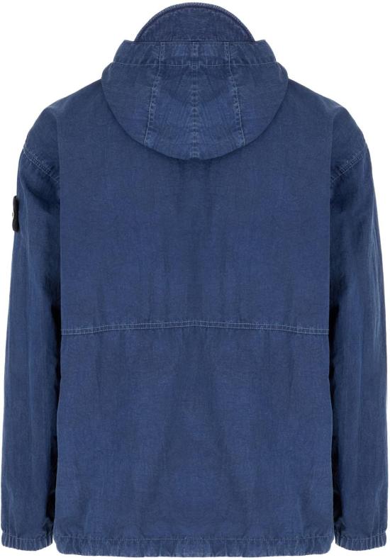 26SS 스톤 아일랜드 할로우 파이버 나일론 인디고 TC 마르모 코로즌 후드 아노락 S144100005S0J19V0021 BLUE - STONE ISLAND