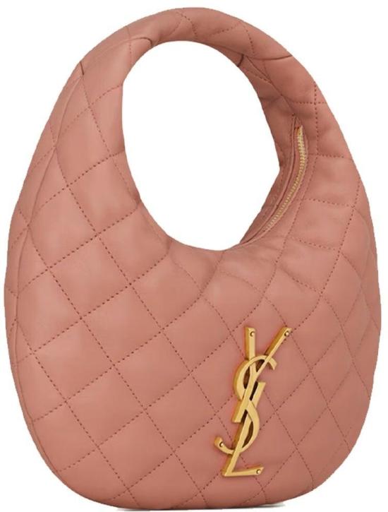 25FW 생로랑 이카리노 퀼티드 나파 토트백 851689AAANG5036 PINK - SAINT LAURENT