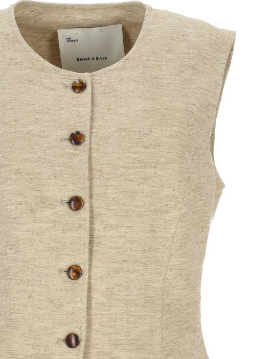 26SS 엠마&가이아 베스트 36S035 71 Sand - EMMA&GAIA