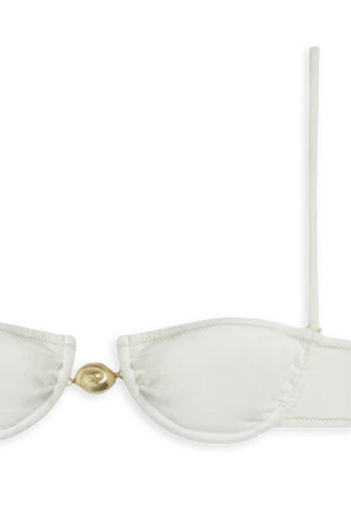 26SS 레이나올가 비치웨어 HAMMOND2 0TOP WHITESUEDE - REINA OLGA