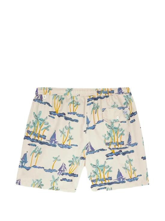 26SS 메종 라비쉬 숏팬츠 ZMMAILLOTBOAT BOATS PRINT - MAISON LABICHE