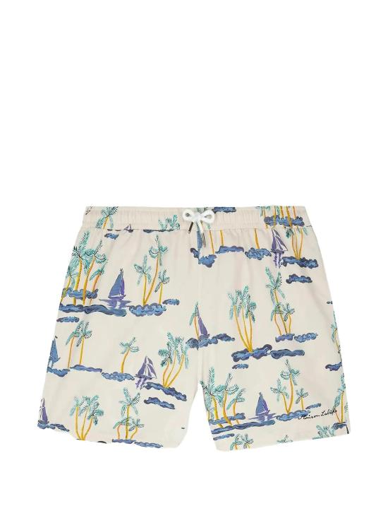 26SS 메종 라비쉬 숏팬츠 ZMMAILLOTBOAT BOATS PRINT