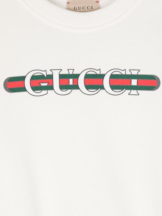 26SS [키즈] 구찌 티셔츠 793528 XJGPJ9214 White mc - GUCCI