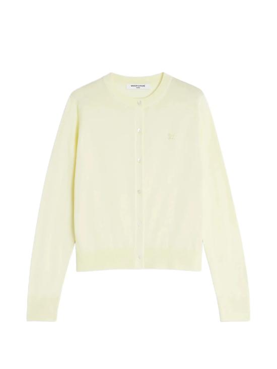26SS 메종키츠네 스웨터 MW00507KT1181 0424 PASTEL YELLOW