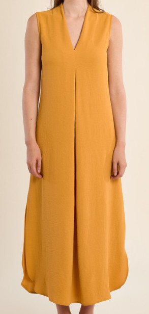 26SS 몰리브라켄 롱 원피스 G971EE MANGO YELLOW