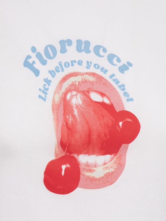 26SS 피오루찌 반팔 티셔츠 W26SSJTS 005CJ01WH08 White - FIORUCCI