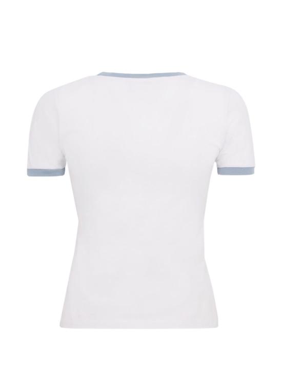26SS 피오루찌 반팔 티셔츠 W26SSJTS 005CJ01WH08 White - FIORUCCI