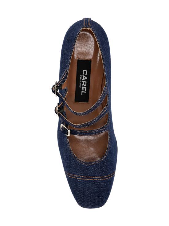 26SS 카렐 페리스 플랫 슈즈 KINA25 10 Denim - CAREL PARIS