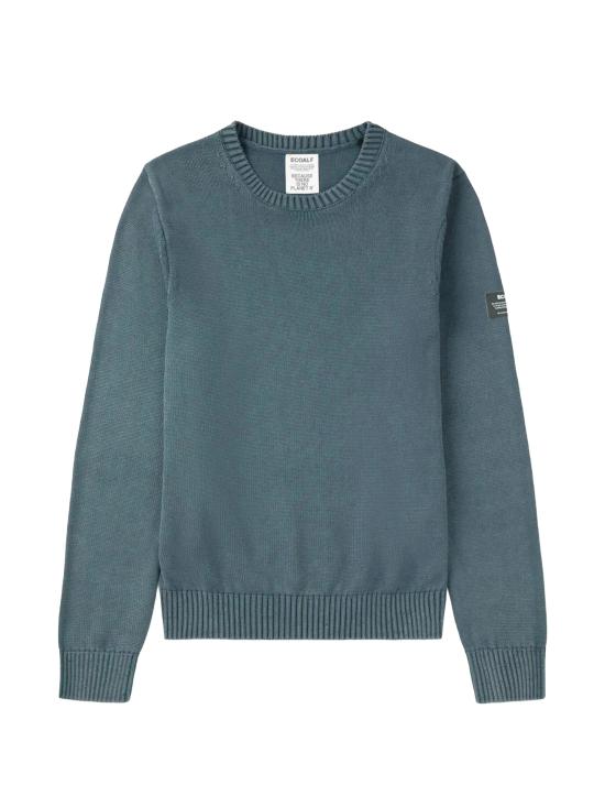 26SS 에콜프 스웨터 MCMGAKNTAIL00676S26 125 GREEN SHADOW