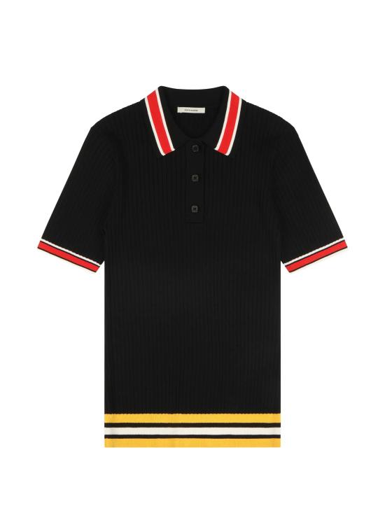 26SS 엔타이어 스튜디오 폴로 티셔츠 ESSS26PO01269 6316 Inferno