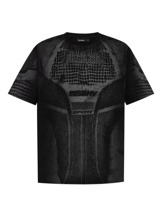 26SS 미스비헤이브 반팔 티셔츠 251M140 BLACK Black