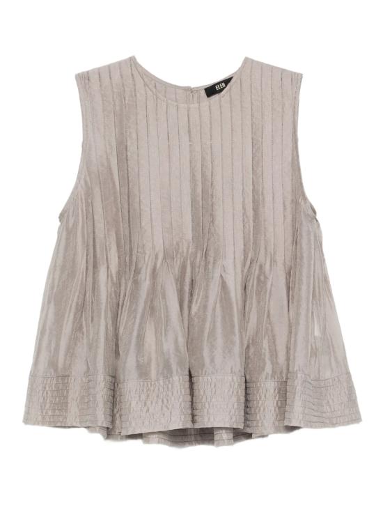 26SS 엘레 민소매 티셔츠 SS260268 GRIGIO FANGO