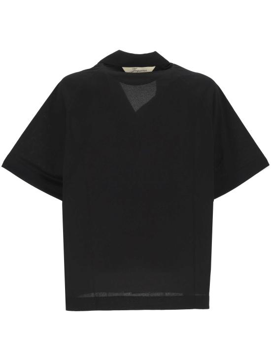 26SS 자크뮈스 반팔 셔츠 SHM00618AJ00254 990 Black - JACQUEMUS