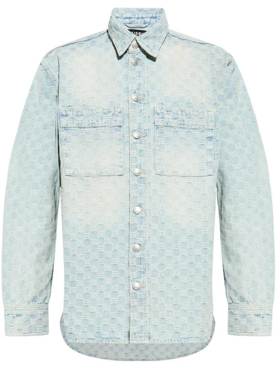 26SS 미스비헤이브 데님 셔츠 250M400 PALE BLUE Pale blue