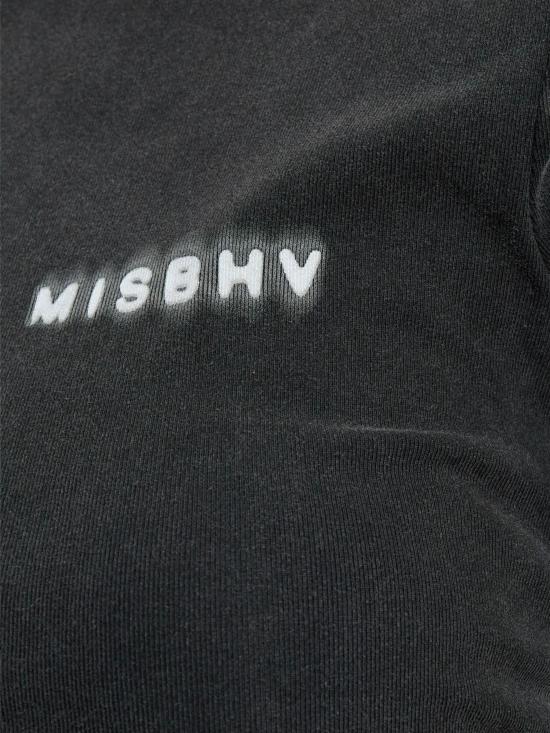 26SS 미스비헤이브 반팔 티셔츠 251W101 WASHED BLACK Washed black - MISBHV
