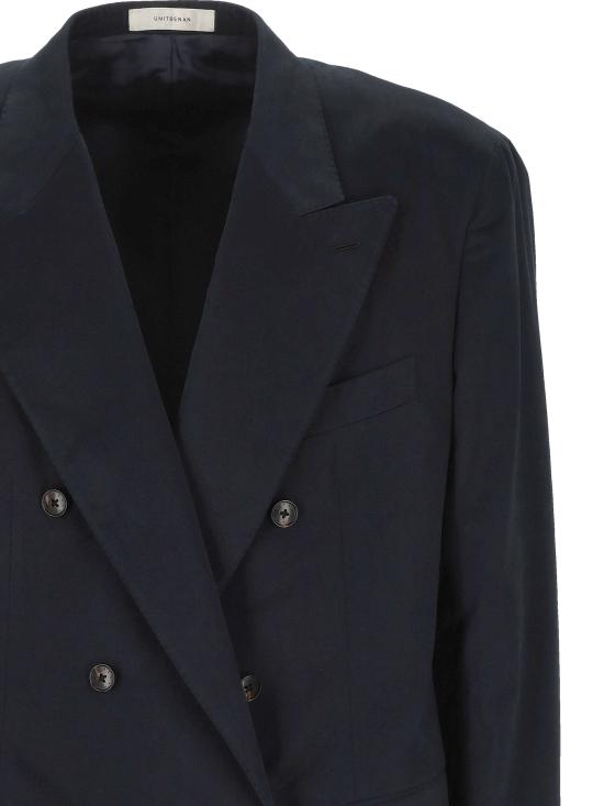 26SS 유밋 베넌 수트 자켓 QSM444016180690 DARK NAVY Dark navy - UMIT BENAN