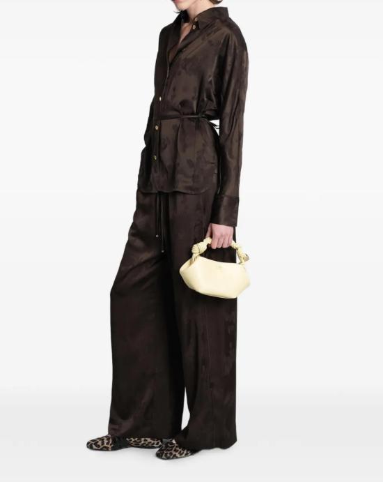 26SS 가니 블라우스 A1040264 ZWX DEMITASSE Brown - GANNI