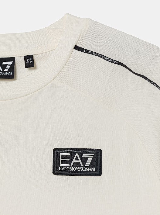 26SS [키즈] 엠포리오 아르마니 티셔츠 7B000251 AF10375U0004 SUGAR SWIZZLE - EMPORIO ARMANI