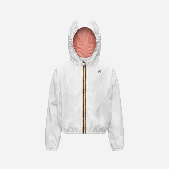 26SS [키즈] 까웨 자켓 K41337W C60 White pink pamplemousse