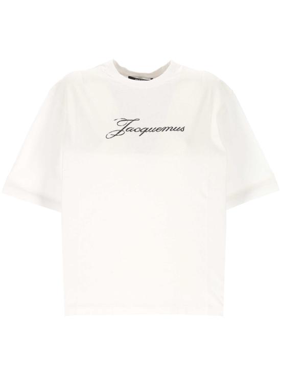 26SS 자크뮈스 반팔 티셔츠 TSW00596AJ00289 100 White
