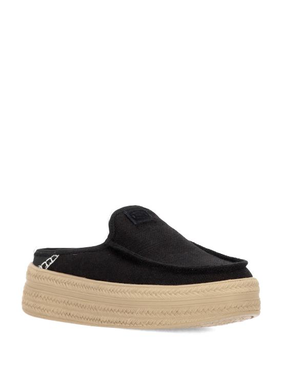 26SS 헤이두드 로퍼 HD45228 001 Black - HEY DUDE