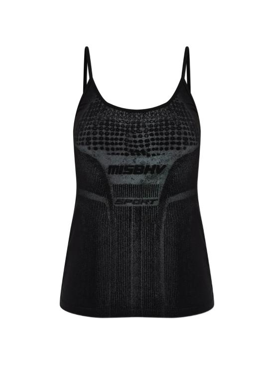 26SS 미스비헤이브 민소매 티셔츠 260W122 BLACK Black
