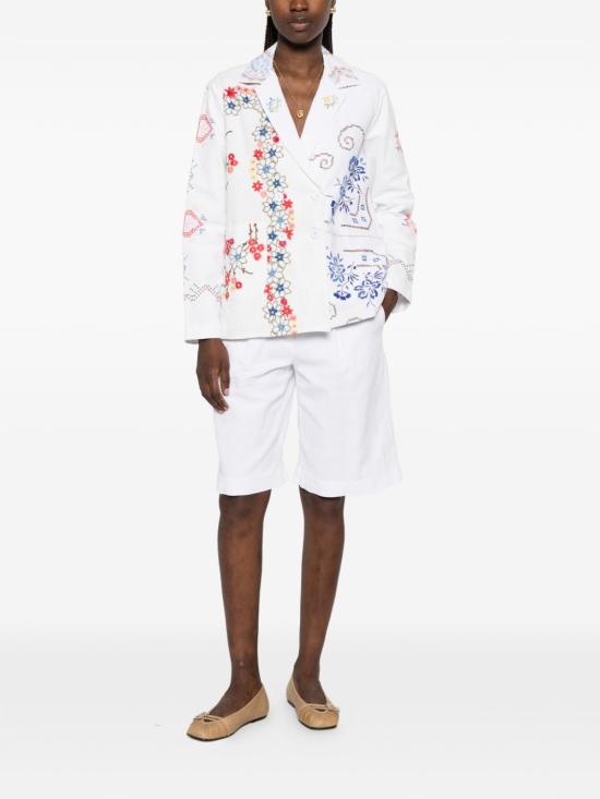 26SS RELAX RE-LUX 수트 자켓 BALDO EMBROIDEREDCOTTON Bianco - OTHER BRANDS