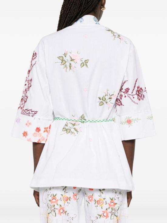 26SS RELAX RE-LUX 수트 자켓 BRIONE EMBROIDEREDCOTTON Bianco - OTHER BRANDS