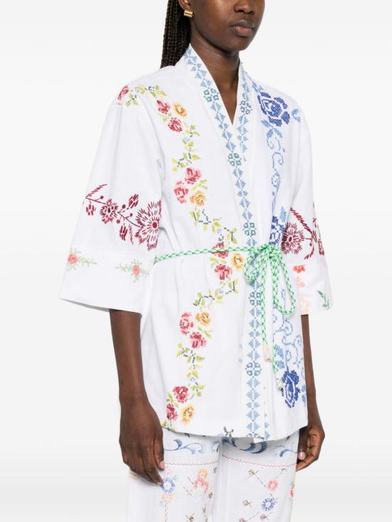 26SS RELAX RE-LUX 수트 자켓 BRIONE EMBROIDEREDCOTTON Bianco - OTHER BRANDS