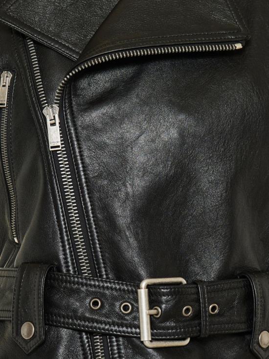 26SS 생로랑 가죽 자켓 865216 YCQT21000 Nero - SAINT LAURENT