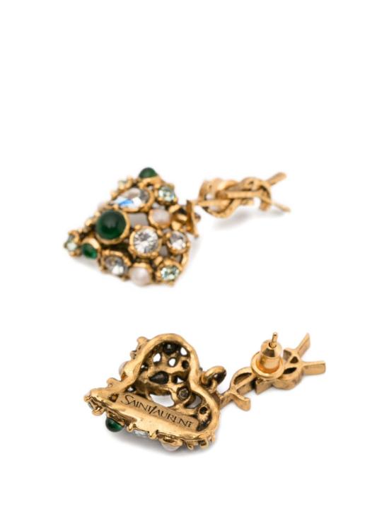 26SS 생로랑 이어링 872867 Y15VR9238 Oro - SAINT LAURENT