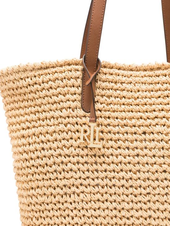 26SS 랄프 로렌 숄더백 431982179 001 Beige - RALPH LAUREN