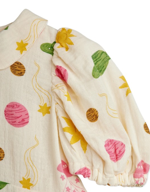 26SS [키즈] 미니로디니 원피스 26250117 OFF WHITE - MINI RODINI