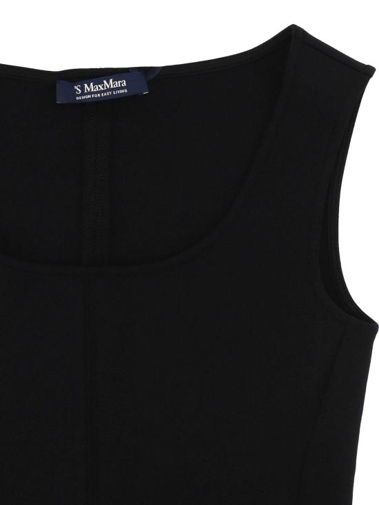 26SS 에스막스마라 민소매 티셔츠 2619941013600 118008 Black - 'S MAX MARA
