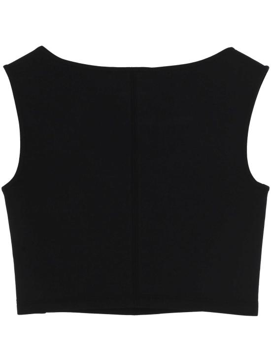 26SS 에스막스마라 민소매 티셔츠 2619941013600 118008 Black - 'S MAX MARA