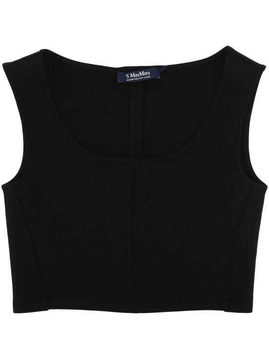 26SS 에스막스마라 민소매 티셔츠 2619941013600 118008 Black