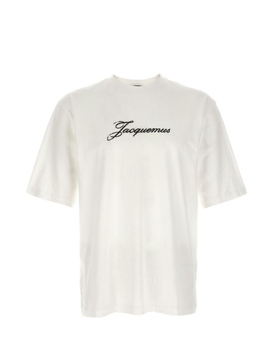 26SS 자크뮈스 반팔 티셔츠 TSM00639AJ00289 100 White