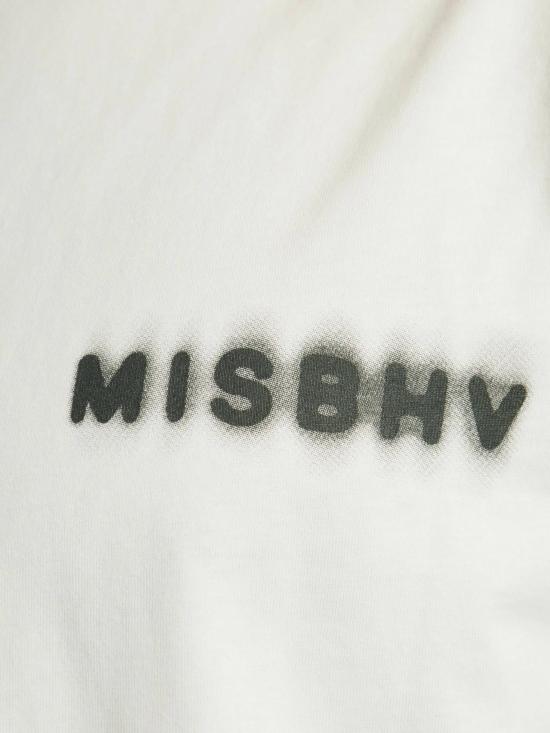 26SS 미스비헤이브 반팔 티셔츠 250M115 WHITE White - MISBHV