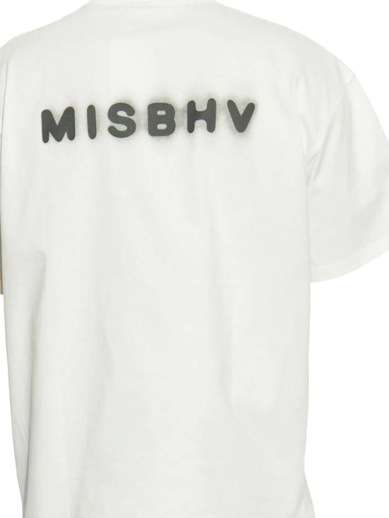 26SS 미스비헤이브 반팔 티셔츠 250M115 WHITE White - MISBHV