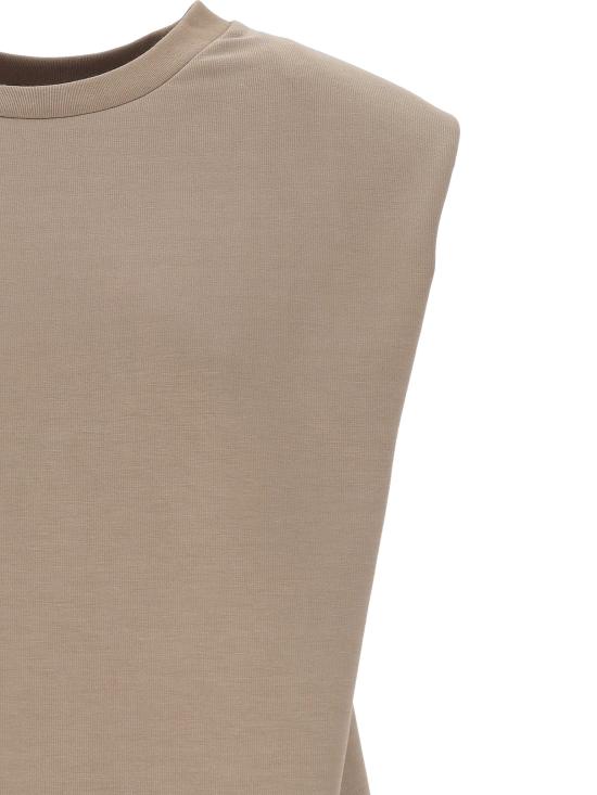 26SS 엘레 민소매 티셔츠 SS260183 GRIGIO FANGO - ELEH