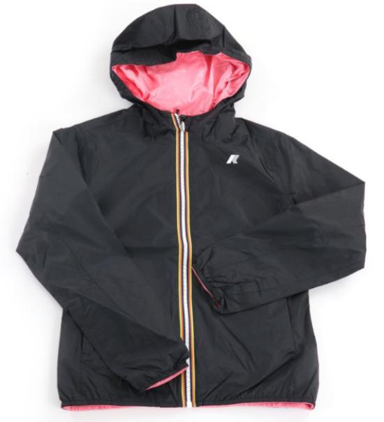 26SS [키즈] 까웨 자켓 K61313W C62 Black pure pink geranium