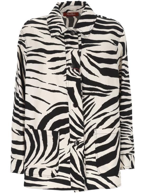 26SS 막스마라 수트 자켓 2616191022600 442001 BIANCO NERO ZEBRA