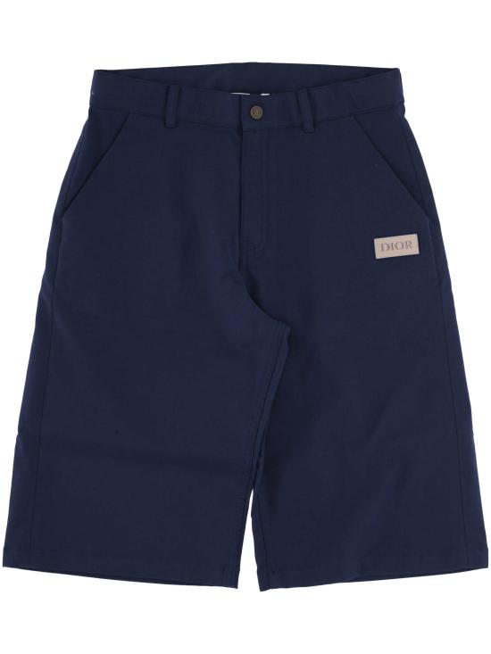 26SS [키즈] 디올 쇼츠/버뮤다 6SBM21SHTC 538 Blue