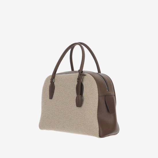 26SS 더로우 숄더백 W2058 W14L72SHDPS SHELL DEEP BROWN ANS - THE ROW