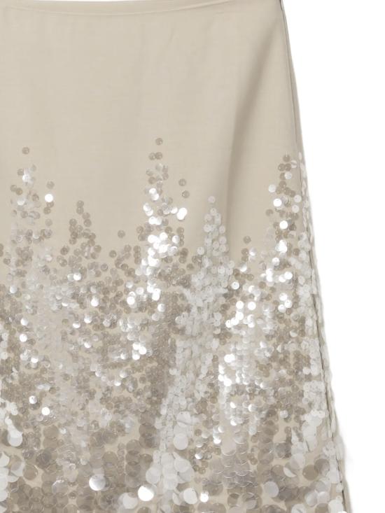 26SS 팔로마울 미디 스커트 WO2502246 KHAKI Khaki - PALOMA WOOL
