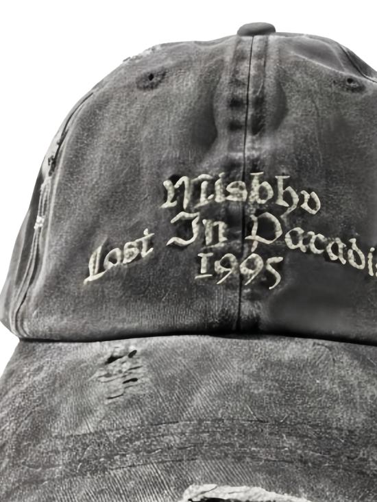26SS 미스비헤이브 모자 260A505 WASHED BLACK Washed black - MISBHV
