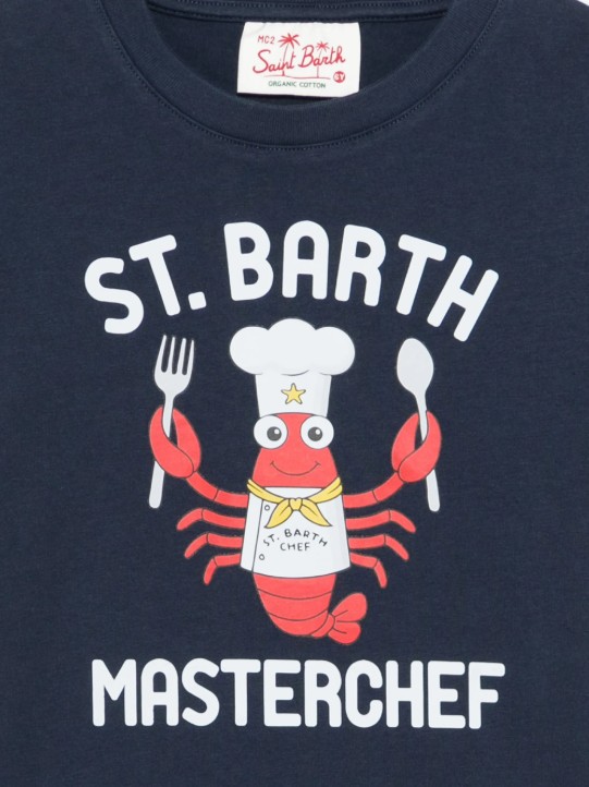 26SS [키즈] 세인트바쓰 티셔츠 DENVERJR 00291L Lobster chef 61 - MC2 SAINT BARTH