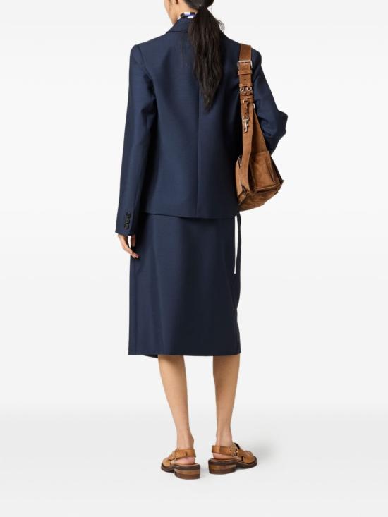 26SS 미우미우 수트 자켓 MH2057 12I1F0124 Blu - MIU MIU