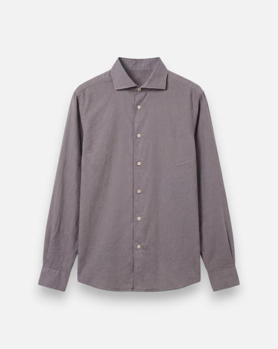 26SS 페델리 긴팔 셔츠 TUD00507 43 Dark greige